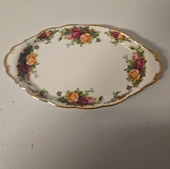 Vintage Old Country Roses" Regal Tray - Picture 3 of 6